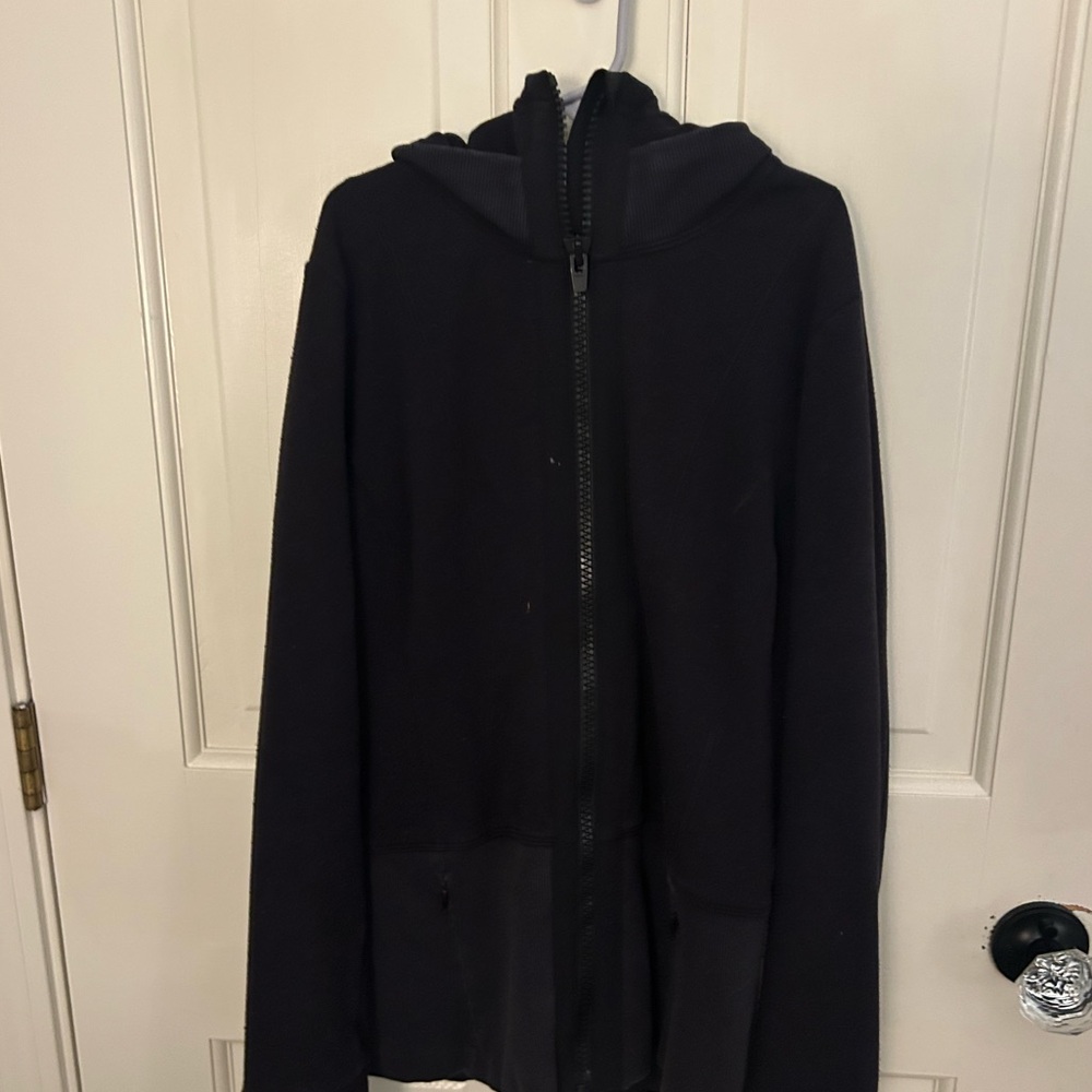 Athleta black hooded jacket
